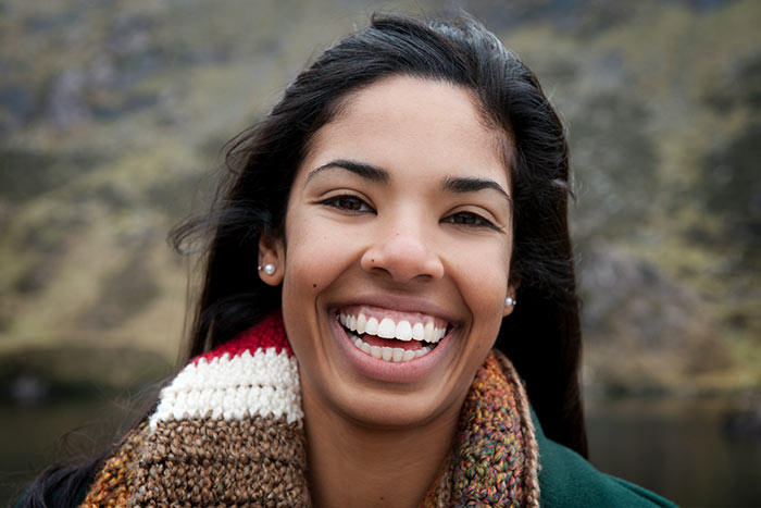 Young Laughing Woman