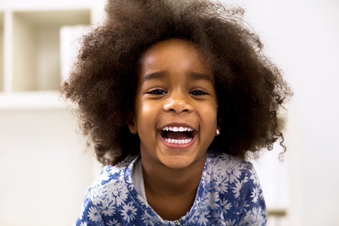 Young Laughing Girl