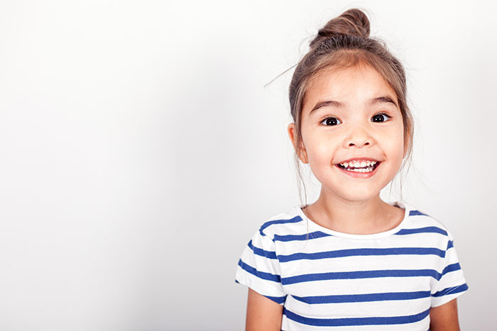 Young Girl Smiling